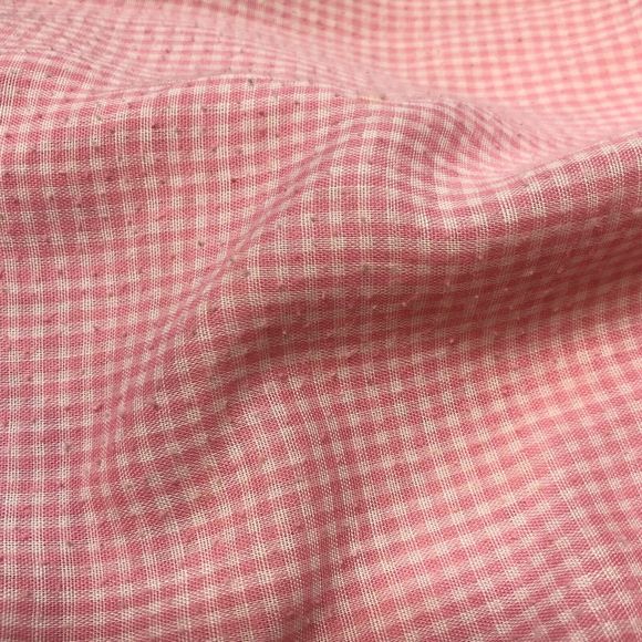 Vintage Eve Stillman Gingham Nightgown Large Sleeveless Pink Knit Applique - Picture 11 of 12